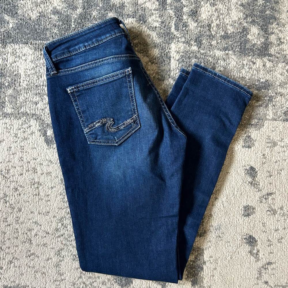 Silver Boyfriend jeans 29x29